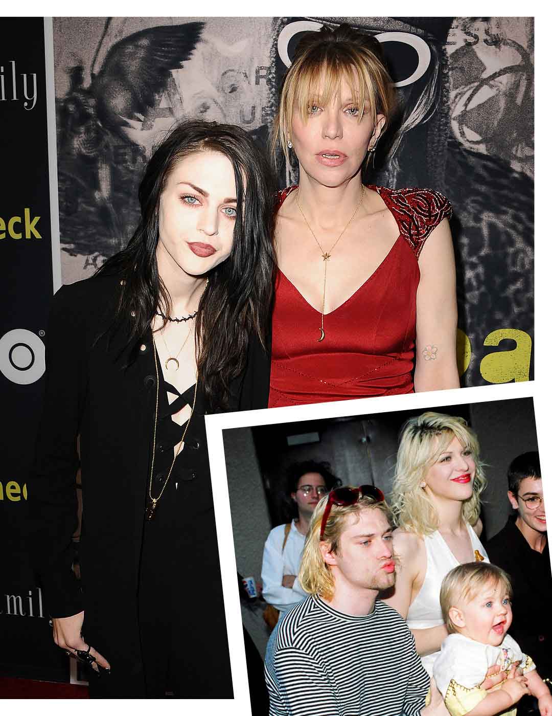 frances bean cobain:kurt cobain和courtney love的女儿