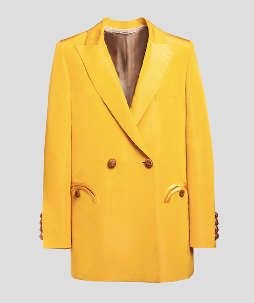 黄色西装外套 blaze milano约合14,000 格纹西装